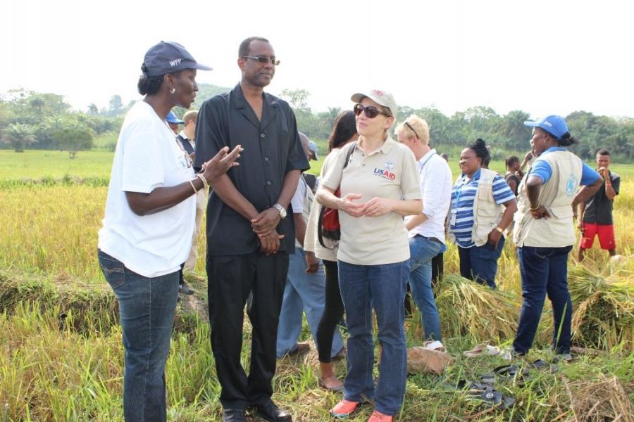 Sierra Leone Field Visit - Photo: WFP/Francis Boima