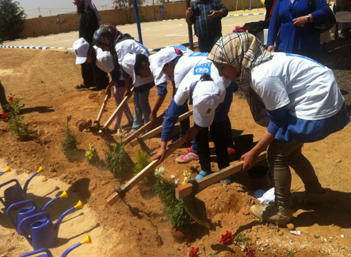 Photo: UNDP/Mais Abdallat/Twitter #JFV2015