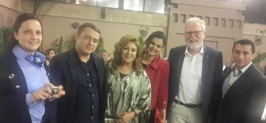 Photo: Faten Al-Hindi/Twitter #JFV2015