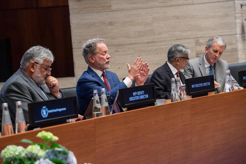 Closing remarks by Mr. David Beasley, Executive Director  Photo: Rein Skullerud