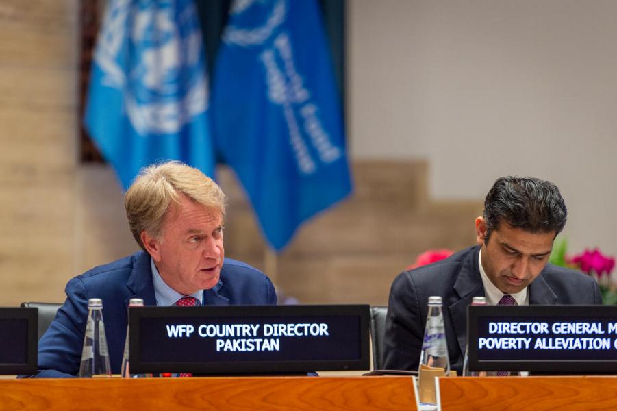 Intervention by Mr. Chris Kaye, WFP Country Director (Pakistan), during the "WFP’s groundbreaking partnership with the Government of Pakistan to reduce stunting" side event on the margins of the Second Regular Session of the Executive Board (EB.2/2022).