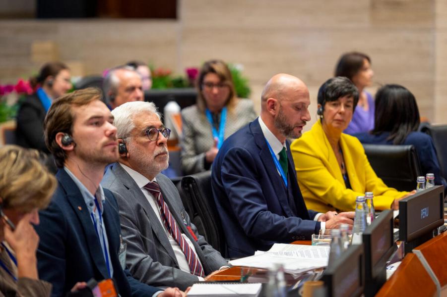 Intervention by Mr. Matteo Perrone, WFP Country Director (Ecuador). Second Regular Session of the Executive Board (EB.2/2022).