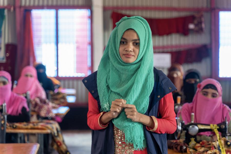 EB visit - Cox's Bazar Self-resiliance activities