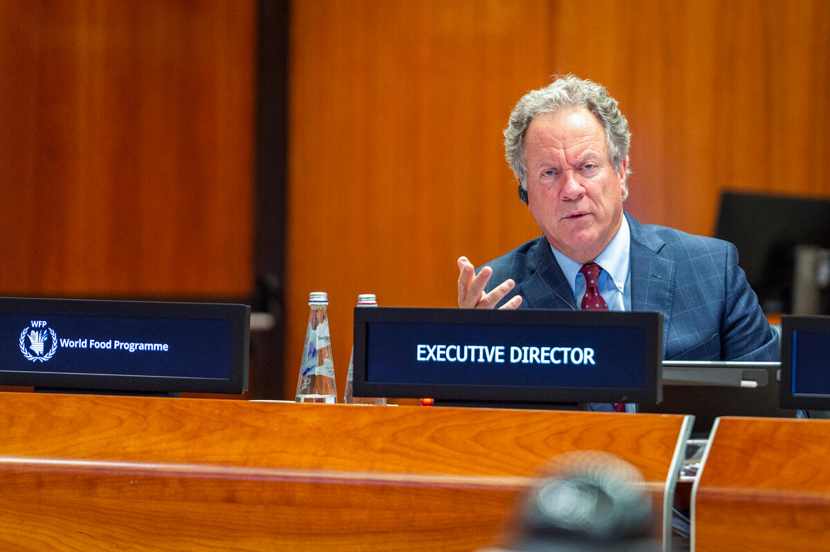 Mr. David Beasley, Executive Director World Food Programme. Photo: WFP/Rein Skullerud